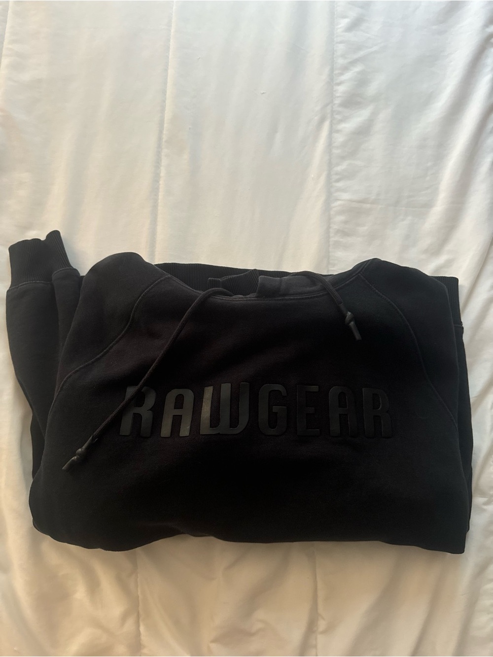 Rawgear Men's Black Pullover Hoodie